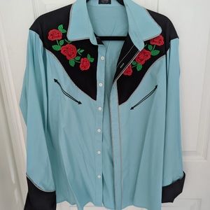Coofandy western shirt